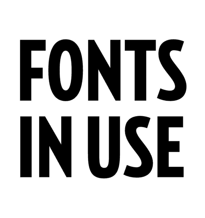 Fonts In Use